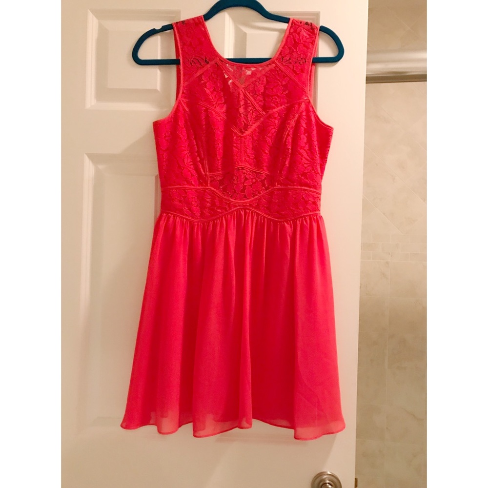 Coral Prom Dress BCBGeneration